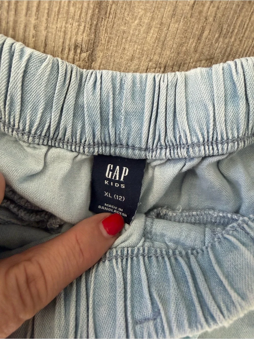 GAP Light Blue Cargo Jogger Jeans for Kids